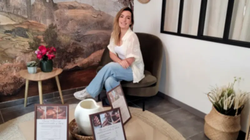 Camille Bes ouvre son institut de massage bien-être à Quissac