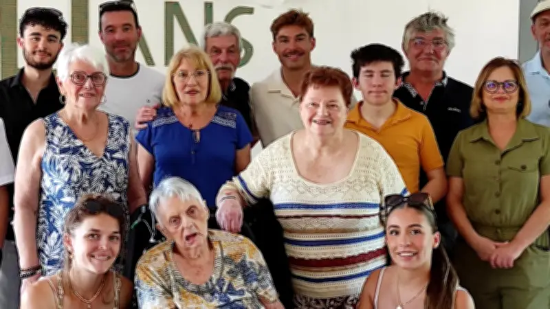 Camille fête ses 100 ans entourée de sa famille à Camplong