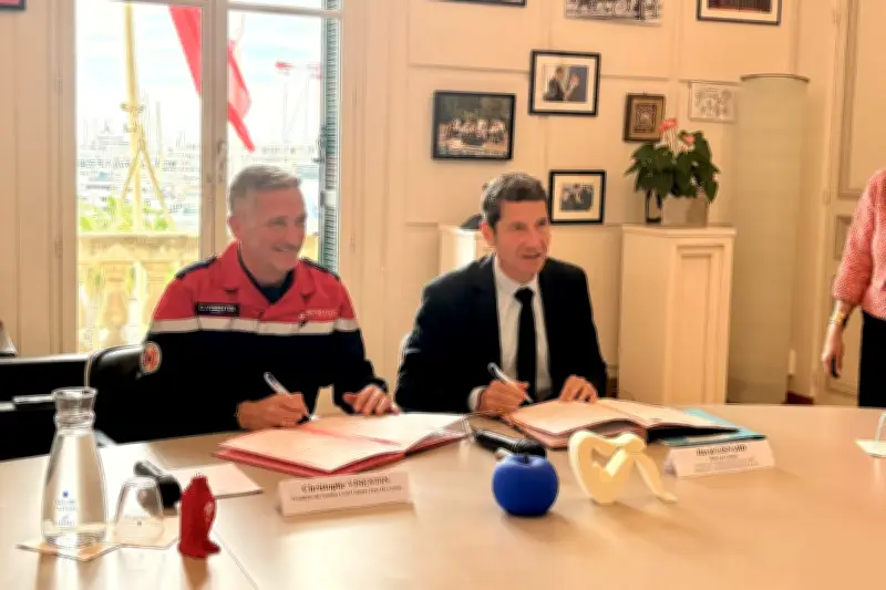 Cannes et le Secours civil officialisent leur partenariat pour la gestion des crises