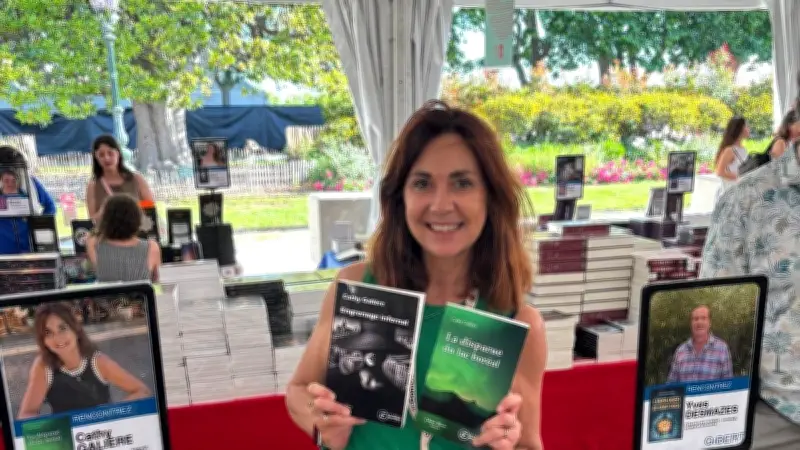 Cathy Galière dévoile "Engrenage infernal", son nouveau roman noir