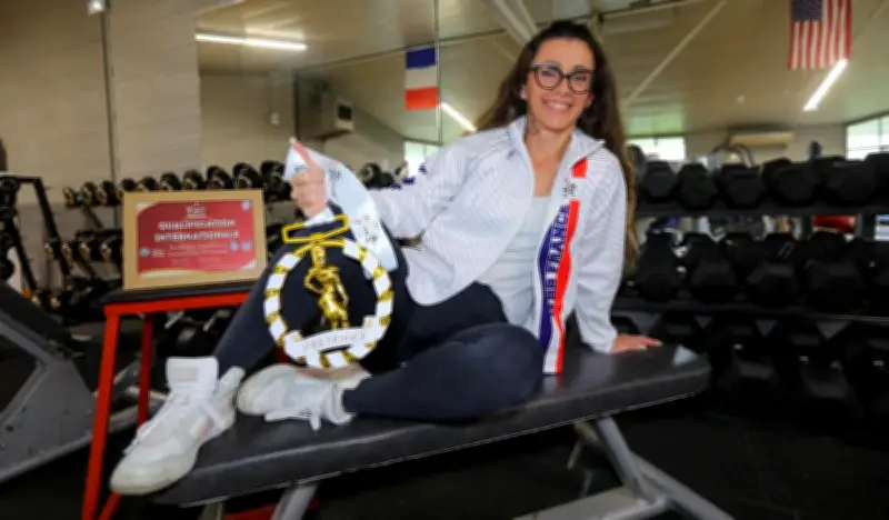 Cécile Léger, championne de France de bodybuilding à 42 ans