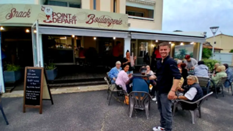Cédric Staudt ouvre son restaurant-boulangerie "Le point de départ" à Carnon