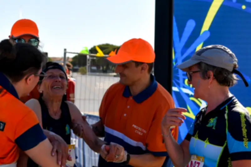 Chaleur intense : plus de 110 passages au poste médical du Marathon de Royan