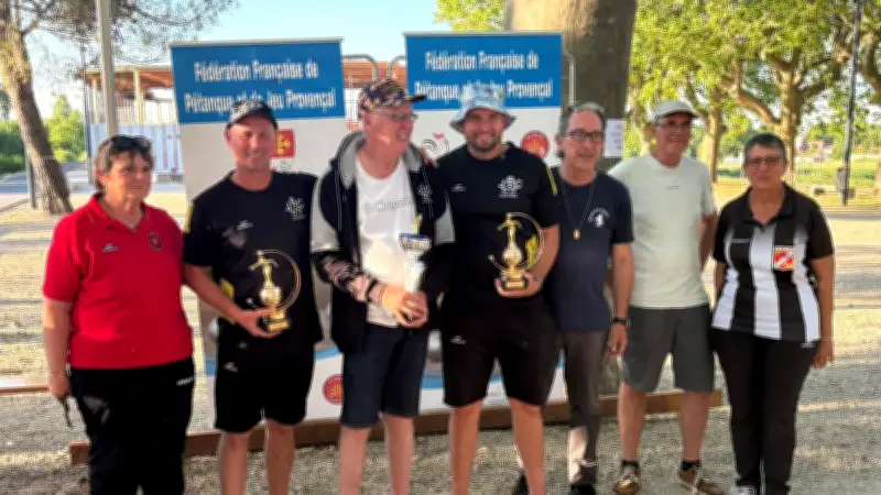 Championnat de l'Hérault doublettes : Redon et Bruchet sacrés