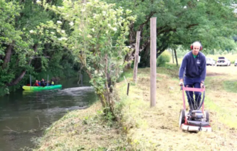 Championnat départemental de canoë-kayak à Hocqueton le 9 mai