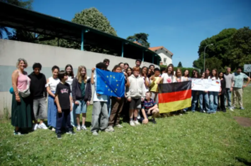 Échange franco-allemand : des collégiens de la Hesse accueillis en Gironde