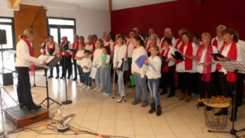 Chante-Bessas : 35 choristes en concert à Rochessadoule