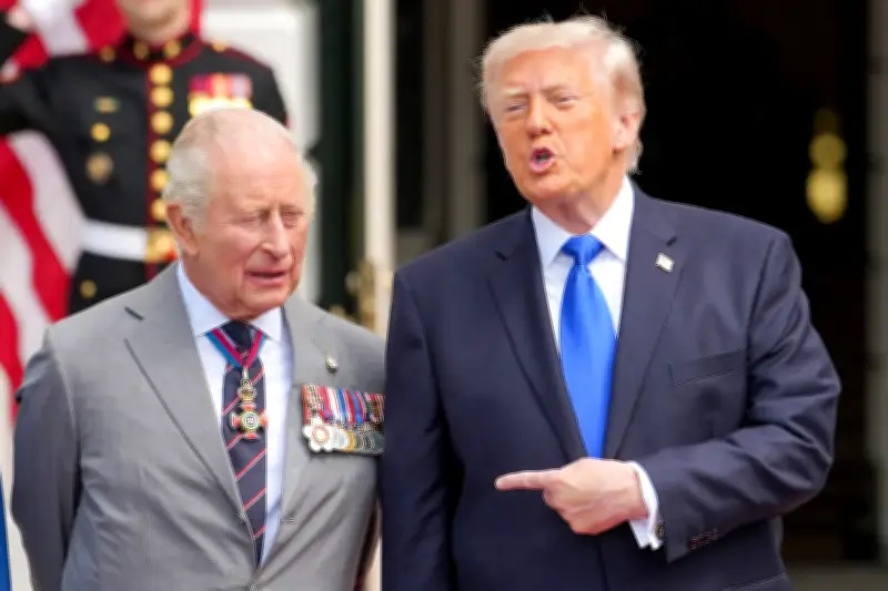 Charles III à Washington : les impairs de Donald Trump