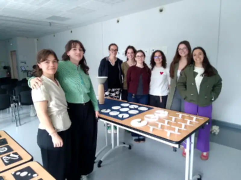 Charlotte Golfette mêle art et environnement au lycée Gilles-Jamain