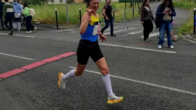 Christelle Lin bat le record d'Aveyron au marathon en 3h37'11''