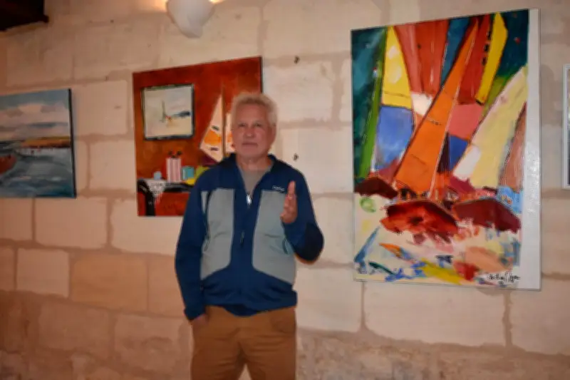 Christian Mayne expose ses œuvres au château Ségur à Parempuyre
