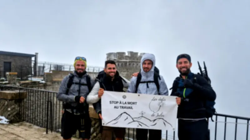 Cinq amis relèvent le GR20 en hommage à Jules Pertet