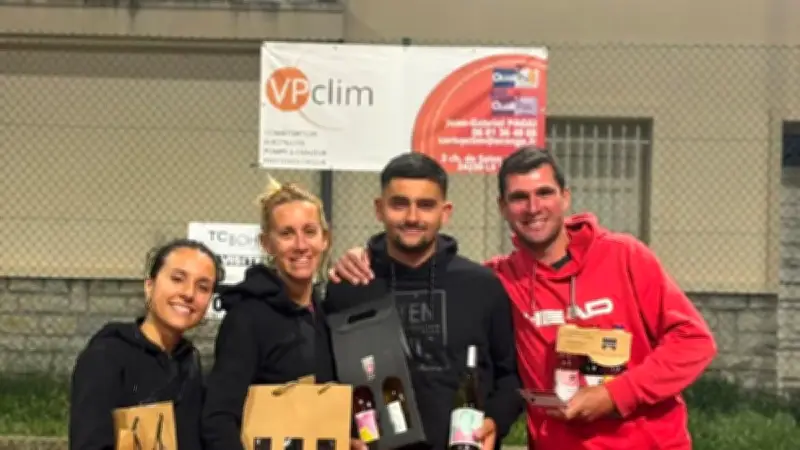 Clap de fin pour le tournoi interne du Tennis club du Pouget