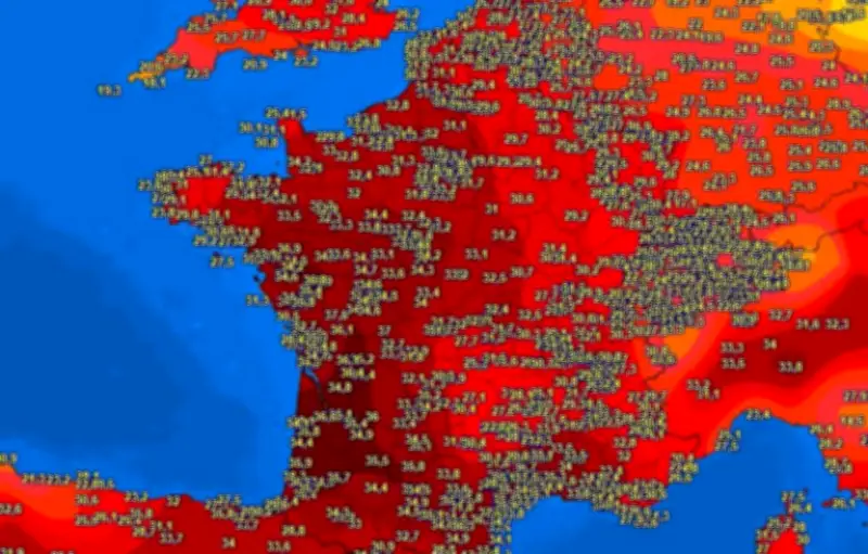 Climatosceptiques en furie : les cartes météo trop rouges déclenchent des insultes