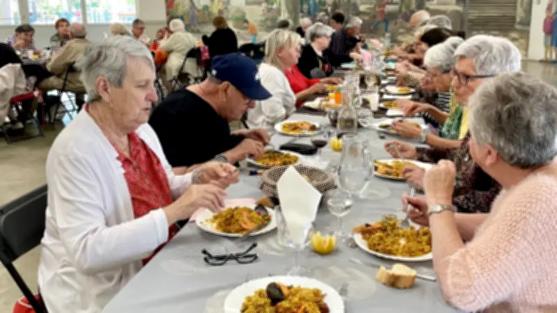 Club senior de Claret : paella réussie avant les prochaines sorties