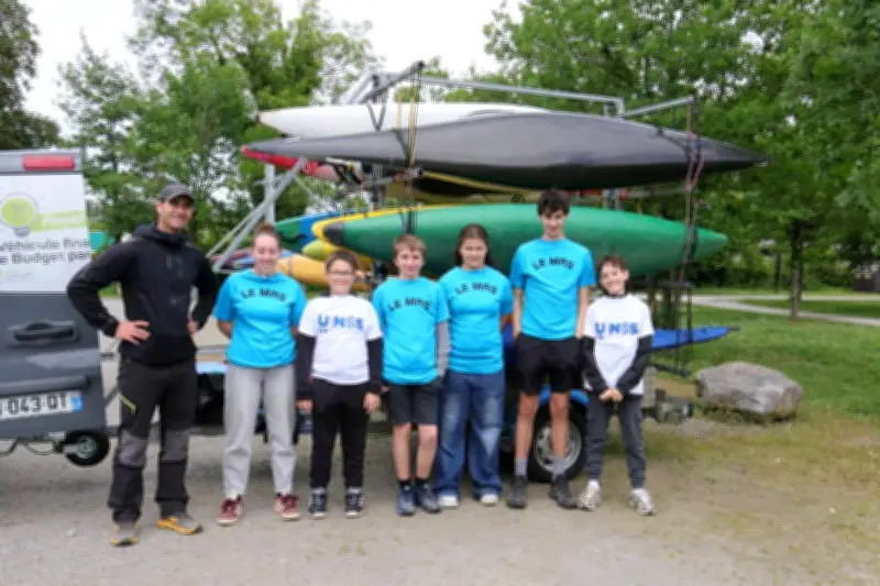 Collège du Mas-d'Agenais : des élèves brillent en kayak et pétanque