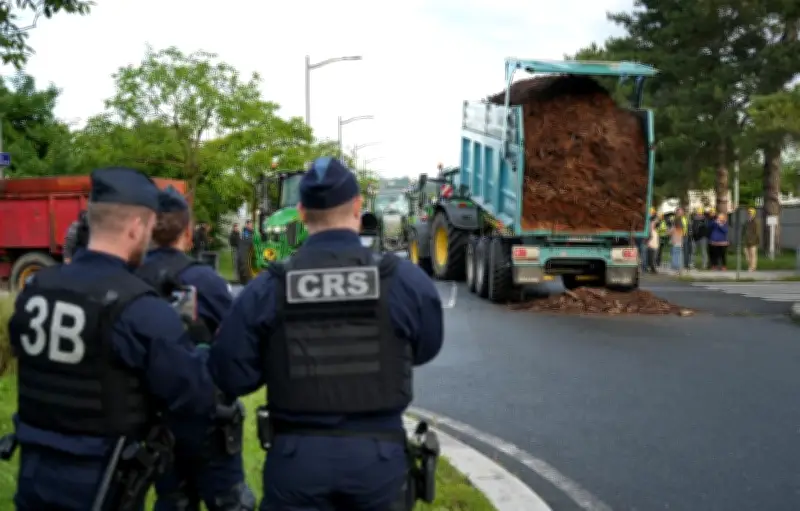 Colère des agriculteurs à Feyzin : ils réclament des aides face à la flambée des prix du carburant