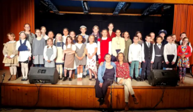 Comédie musicale à Arlabosse : 30 enfants sur scène