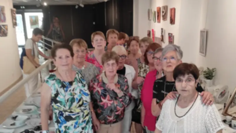 Comme chez soie expose ses œuvres à la Galerie d'Art de Vias