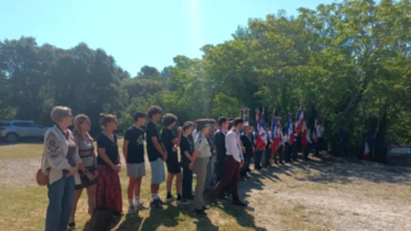 Commémoration de l'abolition de l'esclavage à Junas avec la classe engagée