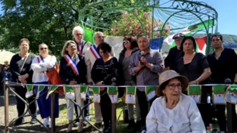 Commémoration des massacres de Sétif à La Grand-Combe