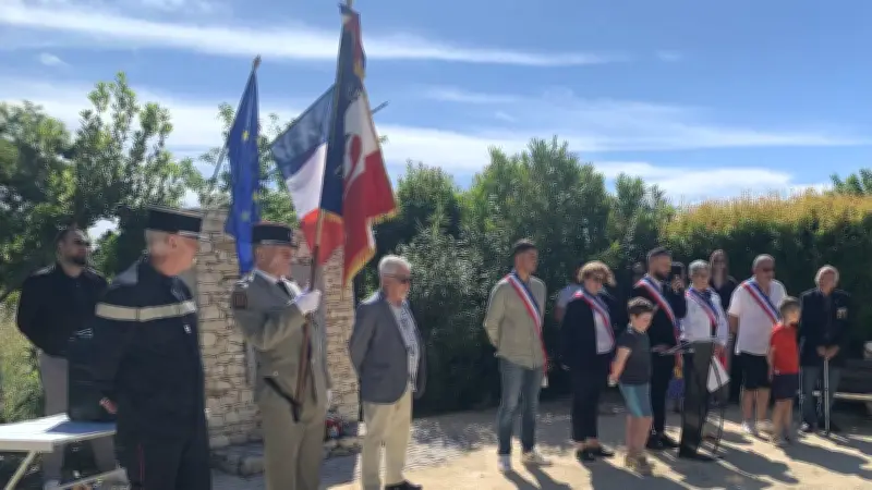 Commémoration du 8 mai 1945 à Sauzet : un hommage respecté
