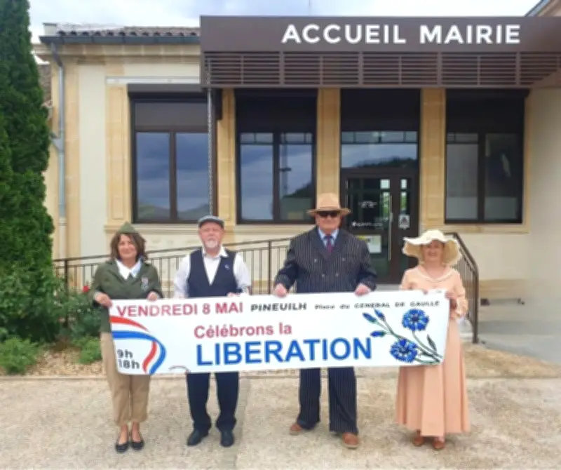 Commémoration du 8 mai à Pineuilh : animations et devoir de mémoire