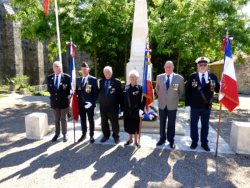 Commémorations du 8 mai : six insignes remis à Port-des-Barques, Saint-Nazaire et Soubise