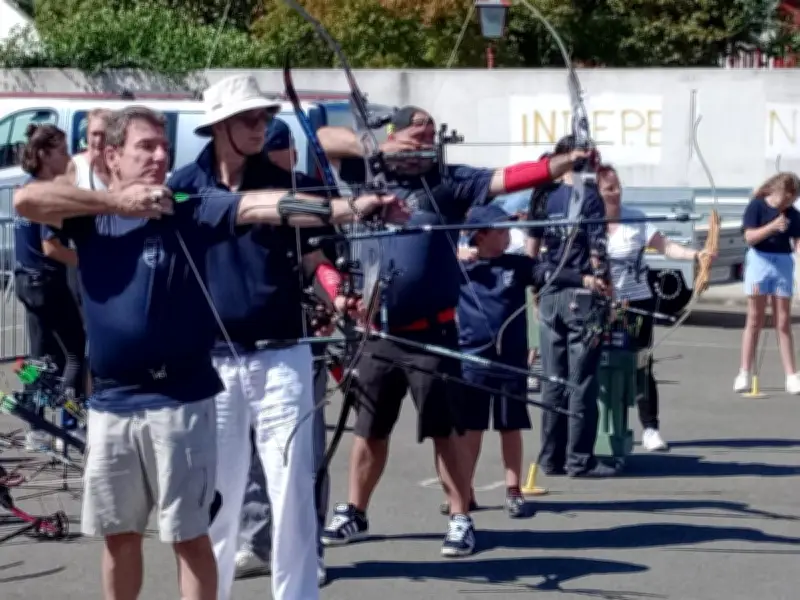 Compétition de tir à l'arc : les Archers de Larrun en plein essor