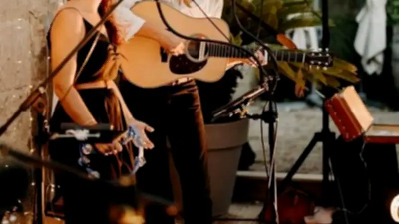 Concert Blue Hôtel au Jardin du curé à Pujaut le 29 mai