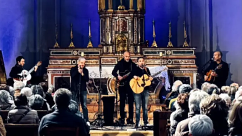 Concert du groupe corse I Messageri à Sérignan le 14 mai