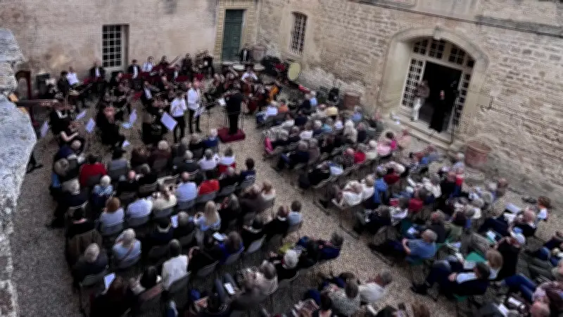 Concert exceptionnel de l'OSUM au château de Villevieille