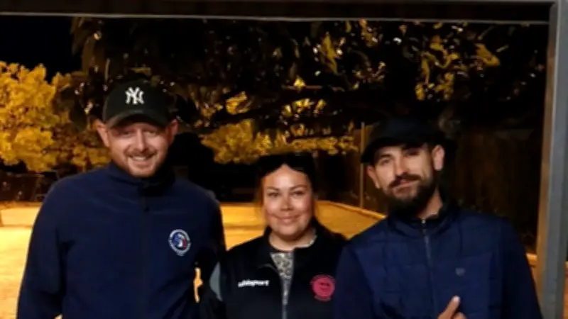 Concours de pétanque triplettes mixtes à Thézan-lès-Béziers