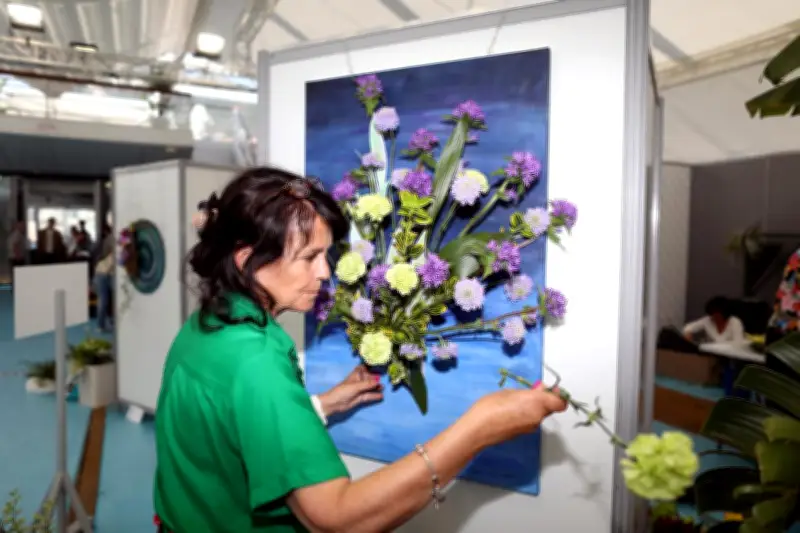 Concours international de bouquets à Monaco : passion et technique florale