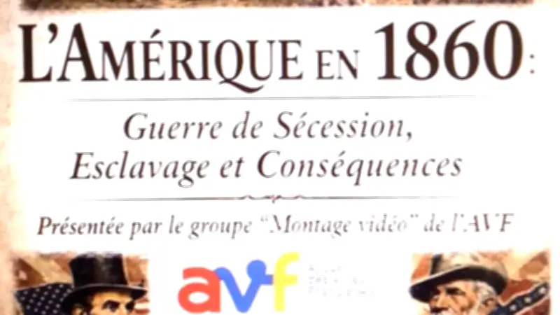 Conférence documentaire sur l'Amérique en 1860 à Villeneuve-lès-Avignon