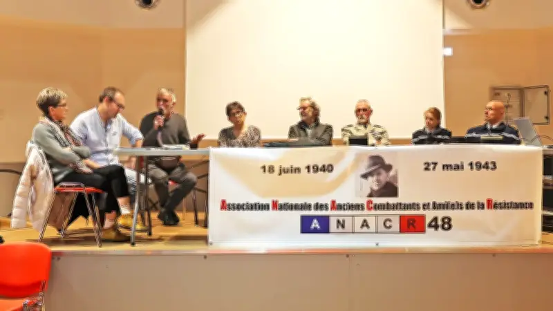 Congrès de l'ANACR 48 à Saint-Alban : un hommage à la Résistance