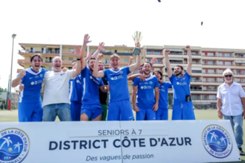 Coupe Côte d'Azur : FC Vallées Var Vaire titré en seniors à 7 aux tirs au but