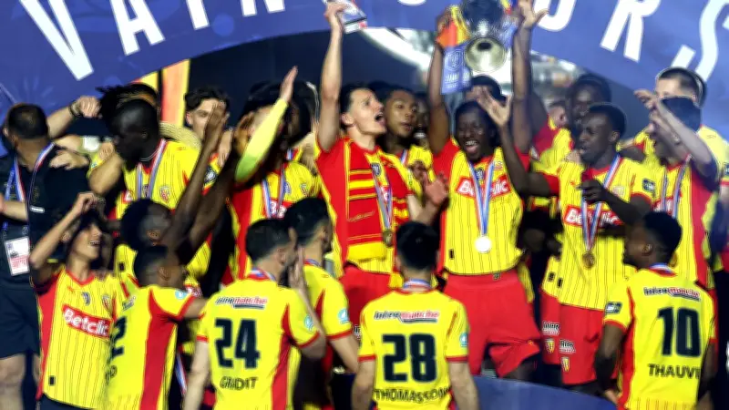 Coupe de France : le RC Lens remporte son premier titre historique face à Nice