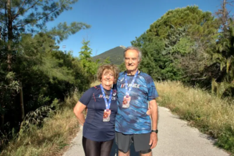 Couple varois de 82 et 83 ans médaillé aux championnats d'Europe de marche