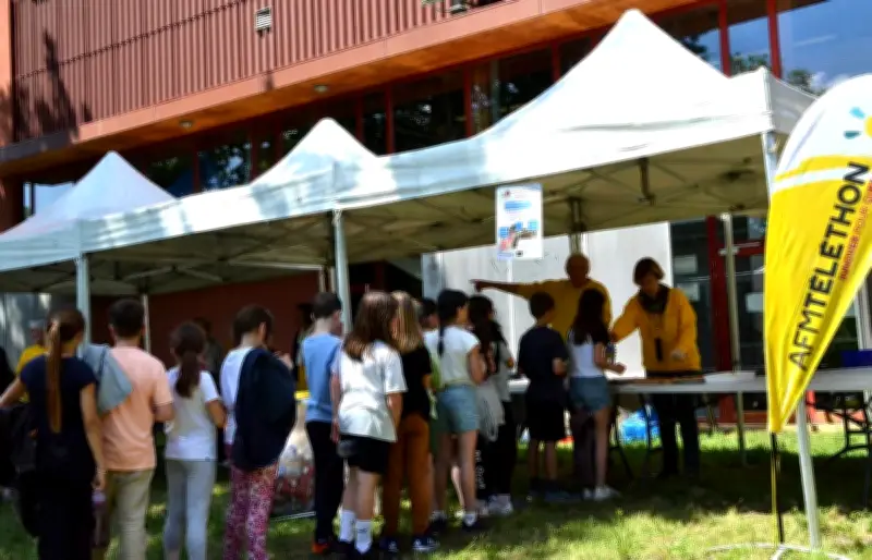 Course du muscle à Mérignac : 840 enfants mobilisés pour le Téléthon