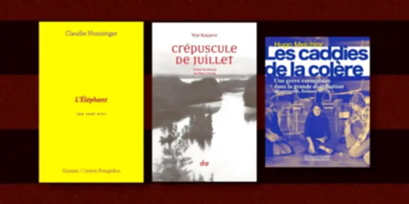 Critiques brèves : Claudie Hunzinger, Ismaël Jude, Michaël de Saint-Cheron