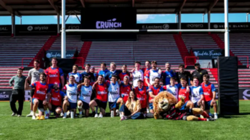 Crunch Creator : le match fou entre Youtubeurs et légendes du rugby