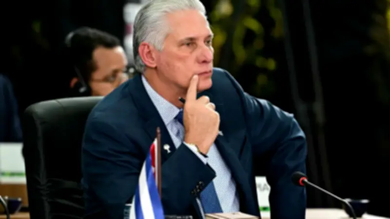 Cuba : Diaz-Canel prévient qu'une attaque américaine provoquerait un "bain de sang"