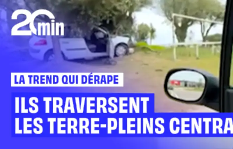 Dangereuse trend TikTok : traverser les ronds-points au centre