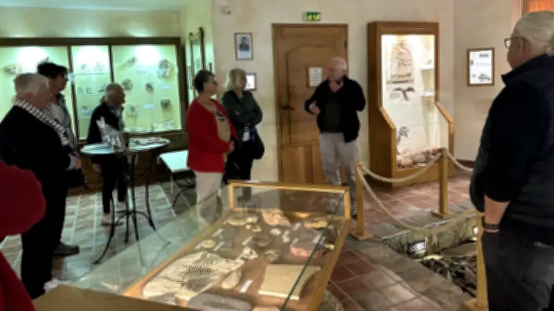 Découverte de la Maison du Cambrien à Berlou par l'ASPAHC