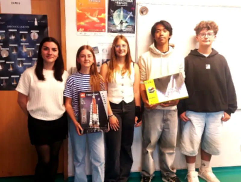 Des collégiens de Créon en finale régionale du prix aéronautique