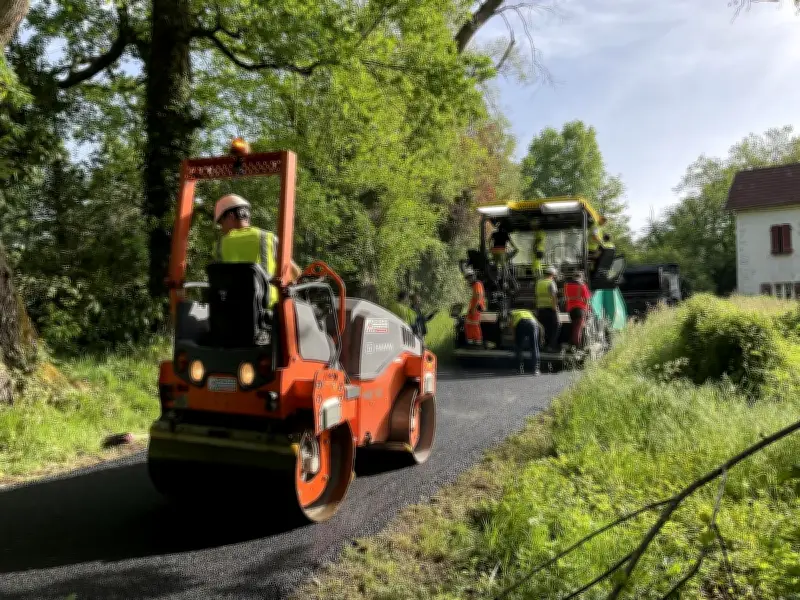 Des lycéens de Mauléon-Licharre en chantier avec le groupe Wirtgen