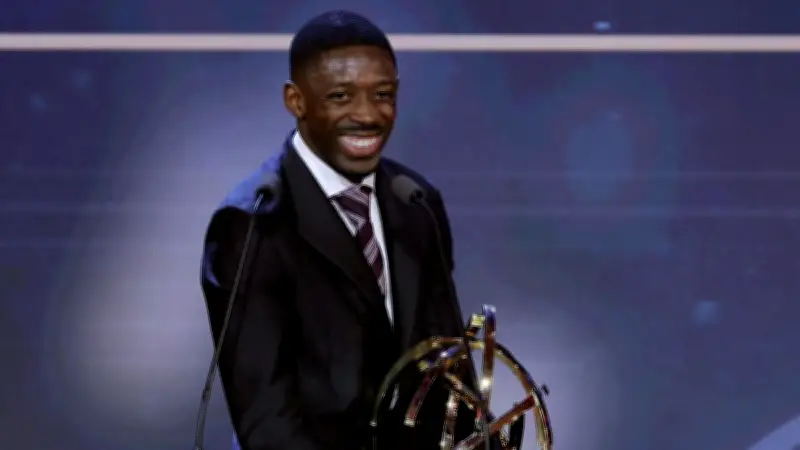 Deschamps rend un vibrant hommage à Dembélé, élu meilleur joueur de Ligue 1
