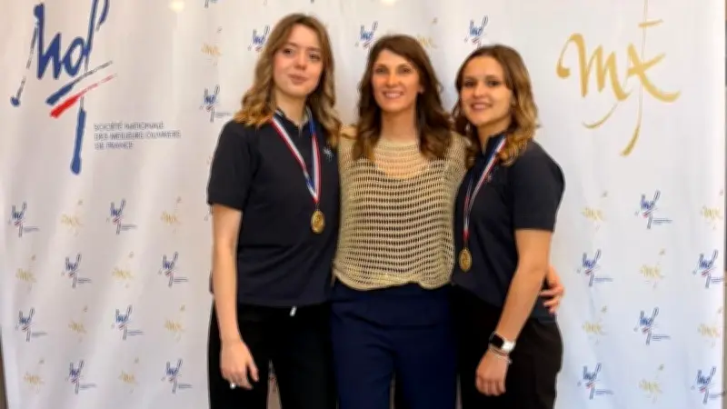 Deux meilleures apprenties de France en coiffure à Gourdon