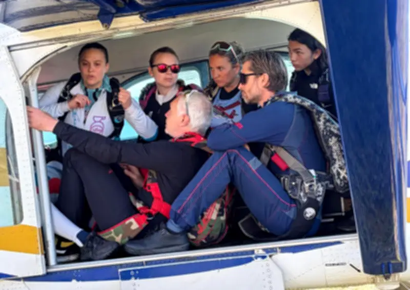 Domitille Kiger reprend le freefly après sa maternité